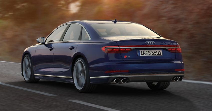 全新 Audi S8 官图对外发布, V8轻混动引擎, 563匹马力 99773