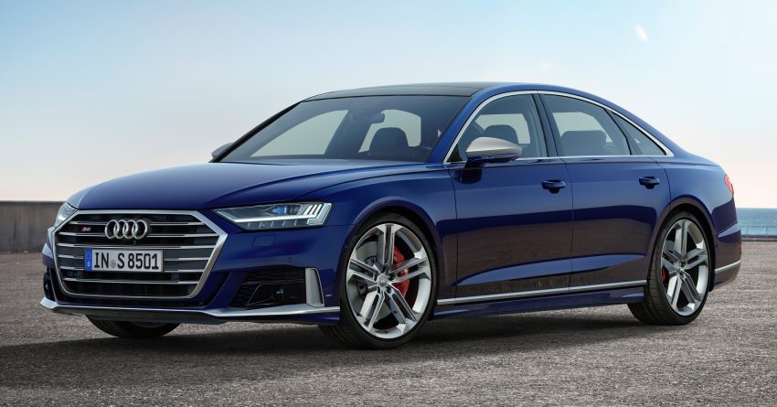 全新 Audi S8 官图对外发布, V8轻混动引擎, 563匹马力 99786