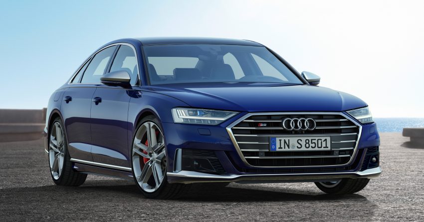 全新 Audi S8 官图对外发布, V8轻混动引擎, 563匹马力 99787