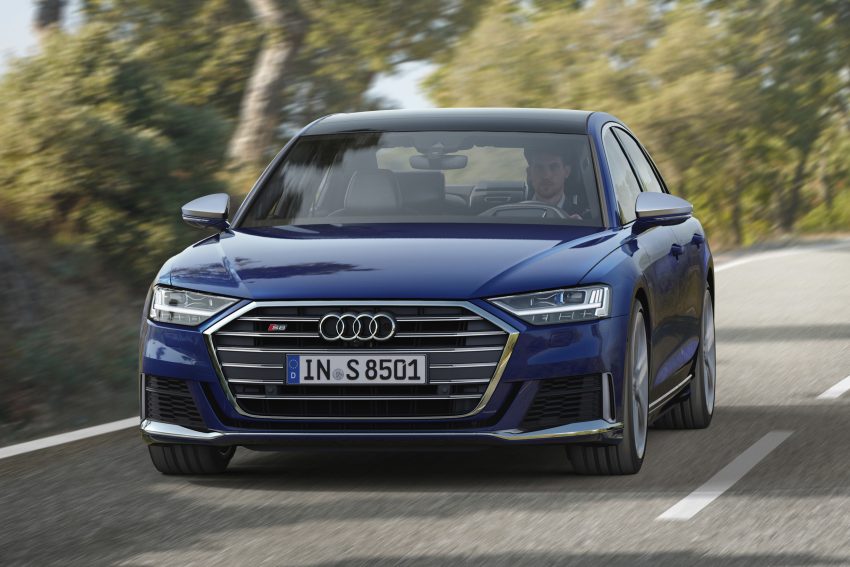 全新 Audi S8 官图对外发布, V8轻混动引擎, 563匹马力 99788