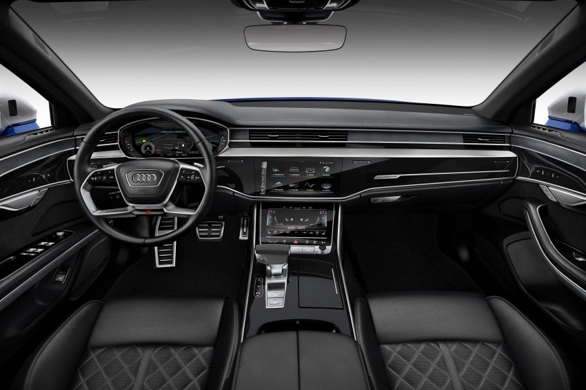 全新 Audi S8 官图对外发布, V8轻混动引擎, 563匹马力 99776