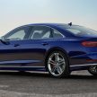 全新 Audi S8 官图对外发布, V8轻混动引擎, 563匹马力