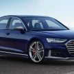 全新 Audi S8 官图对外发布, V8轻混动引擎, 563匹马力