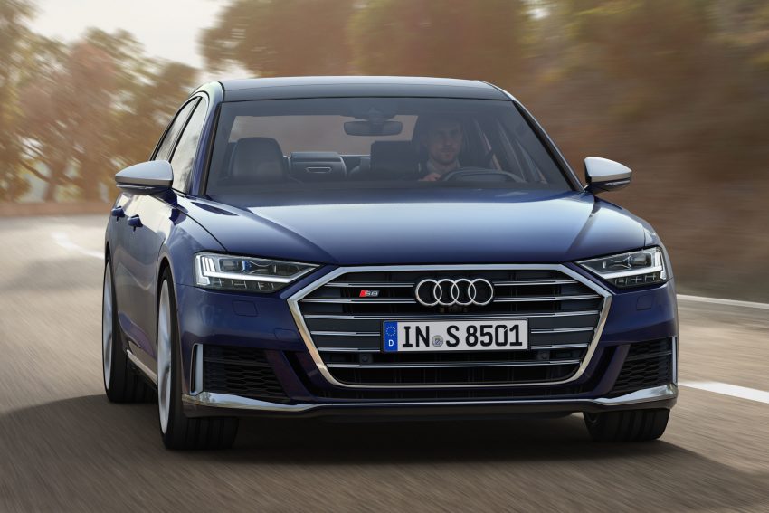 全新 Audi S8 官图对外发布, V8轻混动引擎, 563匹马力 99780