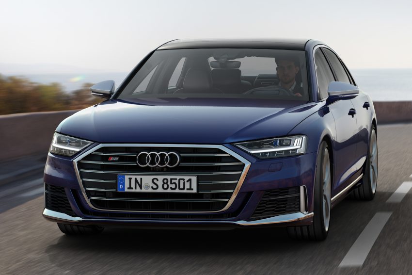 全新 Audi S8 官图对外发布, V8轻混动引擎, 563匹马力 99781
