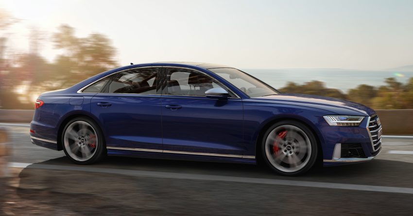 全新 Audi S8 官图对外发布, V8轻混动引擎, 563匹马力 99782