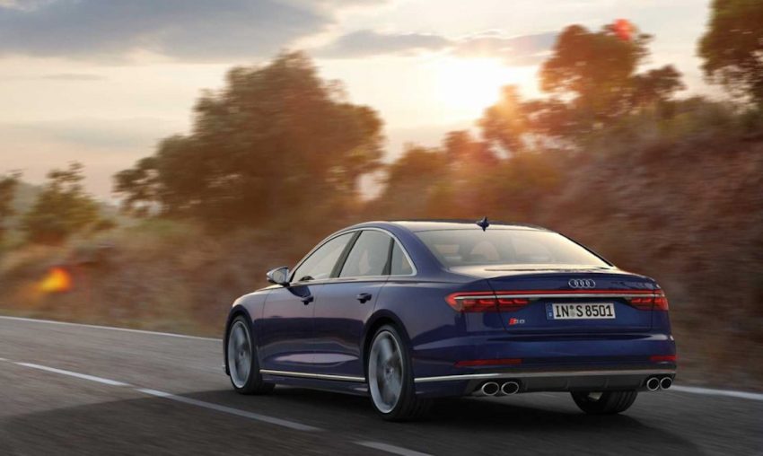 全新 Audi S8 官图对外发布, V8轻混动引擎, 563匹马力 99589