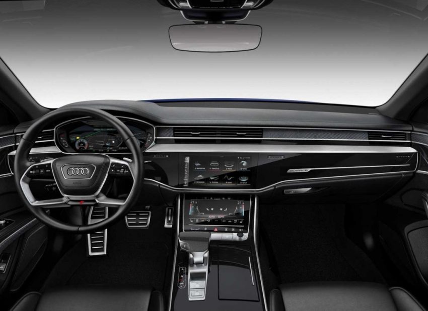 全新 Audi S8 官图对外发布, V8轻混动引擎, 563匹马力 99590