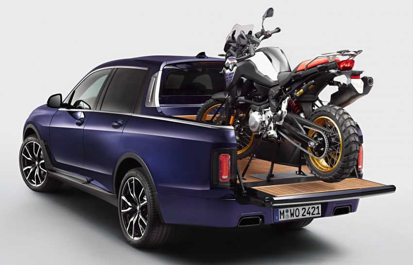 实习生花十个月独立完成，BMW X7 Pick-up 概念车发布 100221