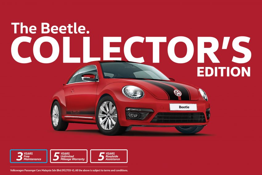 甲虫车告别作！Volkswagen Beetle Collector’s Edition 本地上市，全马限量75辆，1.2 TSI 引擎，售价16.4万令吉 100746