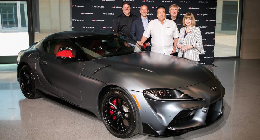 全球首辆量产 Toyota Supra A90 在美国正式交车给车主 99548