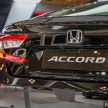 第十代 Honda Accord 印尼上市，单一等级售价20万令吉