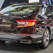 第十代 Honda Accord 印尼上市，单一等级售价20万令吉