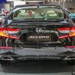 第十代 Honda Accord 印尼上市，单一等级售价20万令吉