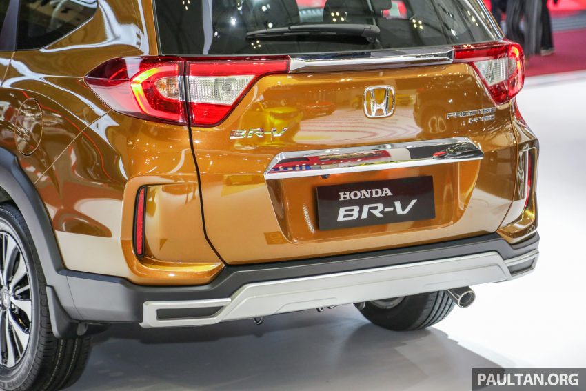 印尼车展实拍：Honda BR-V 小改款，内外改变幅度极小 101699