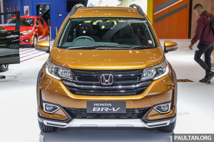 印尼车展实拍：Honda BR-V 小改款，内外改变幅度极小 101693