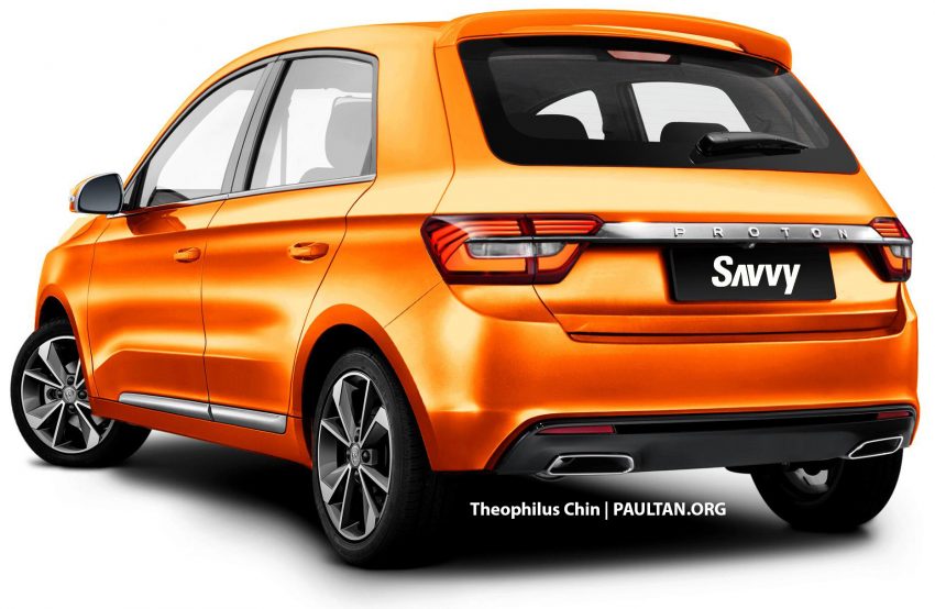 纯粹缅怀过去！PS 达人绘制全新 Proton Savvy 构想图 100298