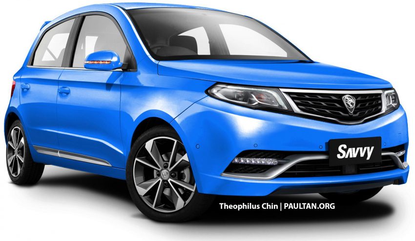 纯粹缅怀过去！PS 达人绘制全新 Proton Savvy 构想图 100301