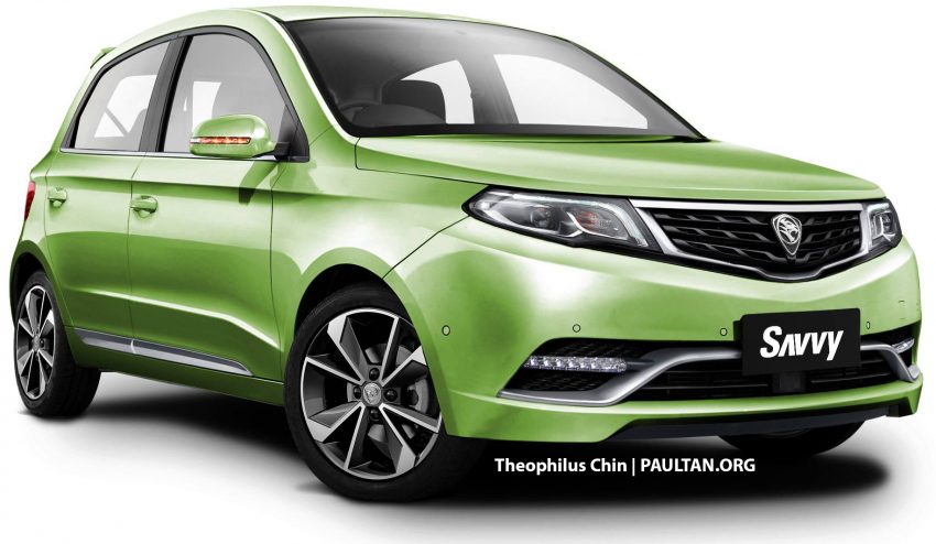 纯粹缅怀过去！PS 达人绘制全新 Proton Savvy 构想图 100302