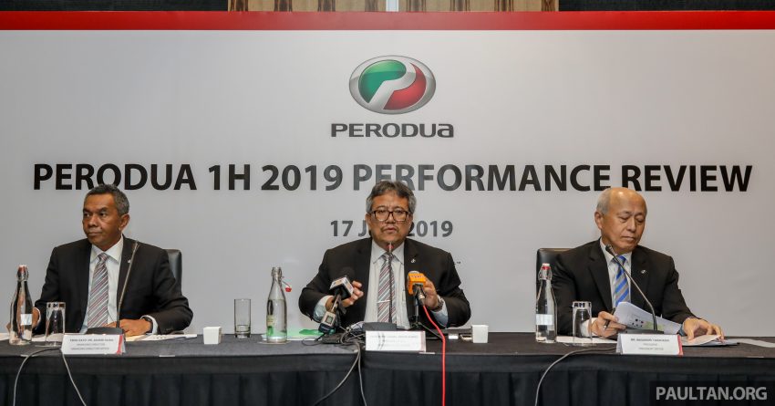 Perodua 2019上半年卖出12万1,800辆新车，与去年同比增长4%，市占率达41%；上调全年销量目标至23万5,000辆 101147