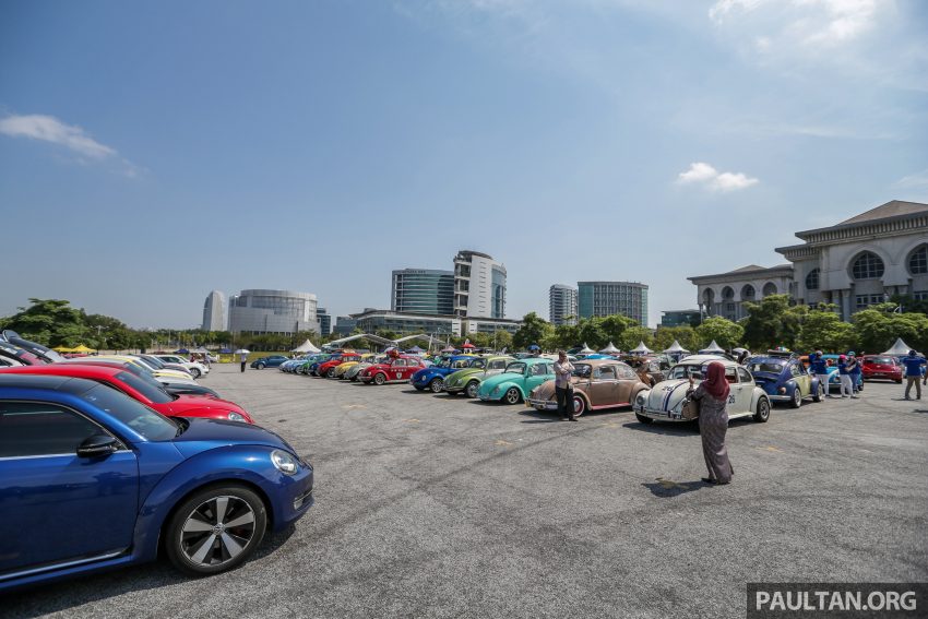Volkswagen Beetle 告别聚会, 405辆三代甲虫车齐聚一堂 100950