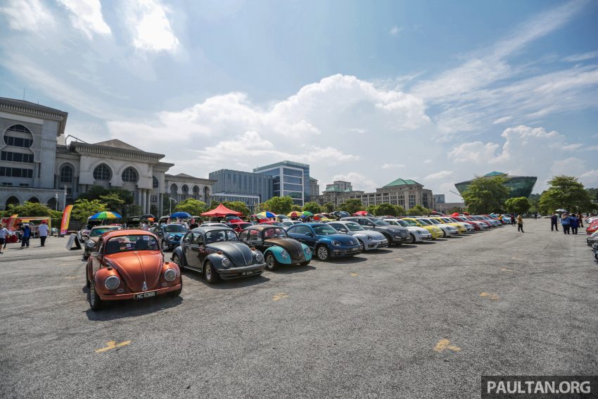 Volkswagen Beetle 告别聚会, 405辆三代甲虫车齐聚一堂 100952
