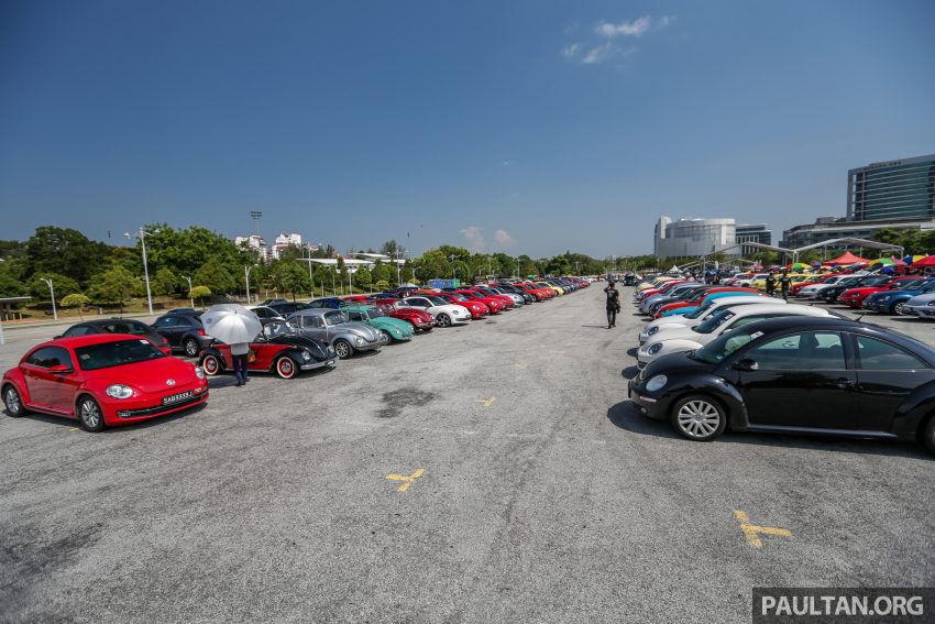 Volkswagen Beetle 告别聚会, 405辆三代甲虫车齐聚一堂 100953