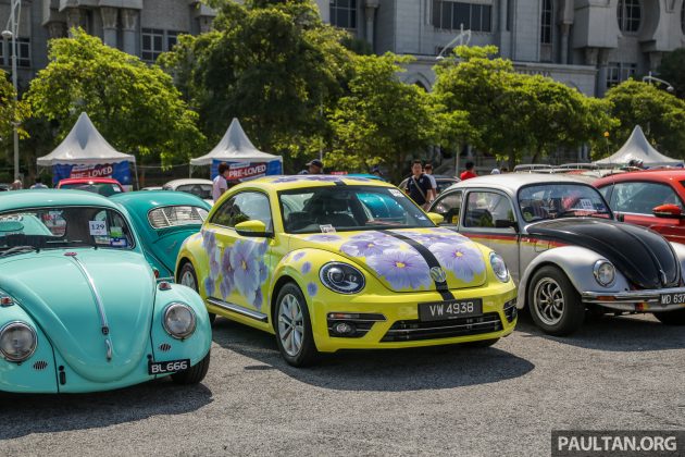 Volkswagen Beetle 告别聚会, 405辆三代甲虫车齐聚一堂