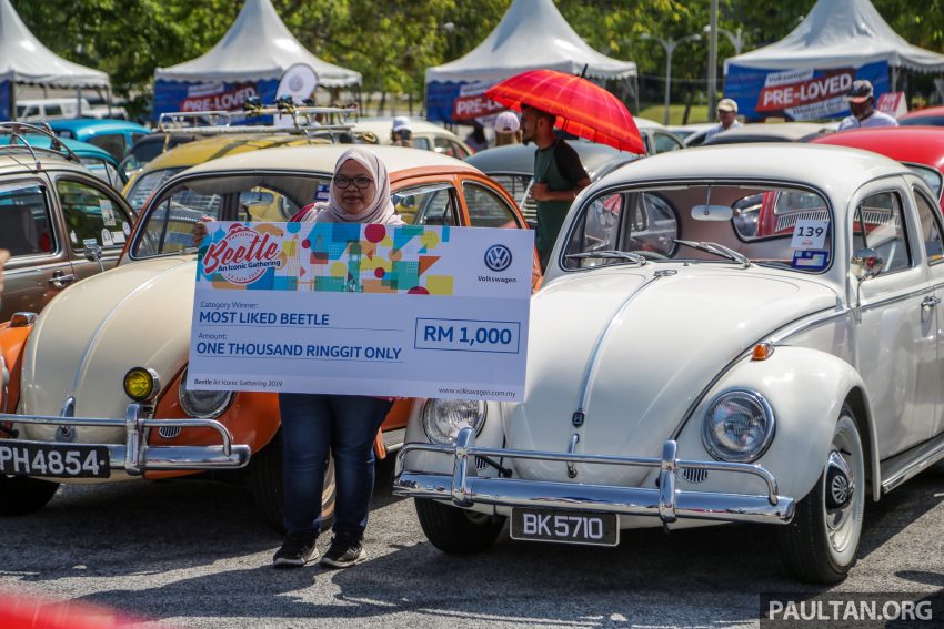 Volkswagen Beetle 告别聚会, 405辆三代甲虫车齐聚一堂 100970