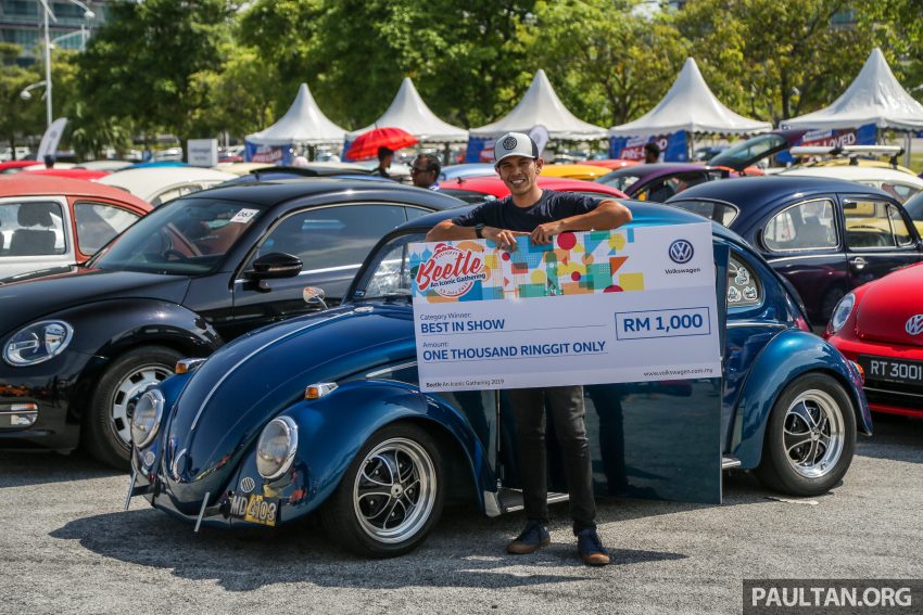Volkswagen Beetle 告别聚会, 405辆三代甲虫车齐聚一堂 100973
