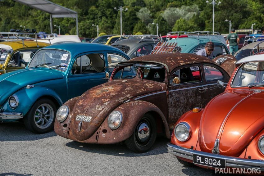 Volkswagen Beetle 告别聚会, 405辆三代甲虫车齐聚一堂 100982