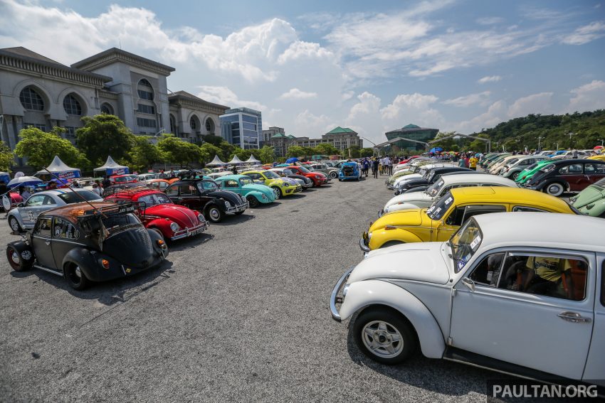 Volkswagen Beetle 告别聚会, 405辆三代甲虫车齐聚一堂 100947