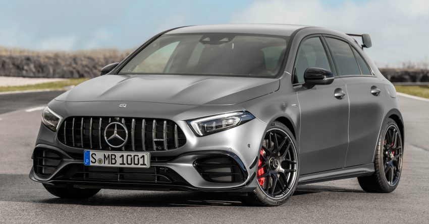 新一代 Mercedes-AMG A45 S 4Matic+ 正式登场，新增漂移模式，最大输出功率达 421 PS／500 Nm，3.9秒破百！ 99999