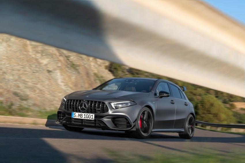 新一代 Mercedes-AMG A45 S 4Matic+ 正式登场，新增漂移模式，最大输出功率达 421 PS／500 Nm，3.9秒破百！ 100019