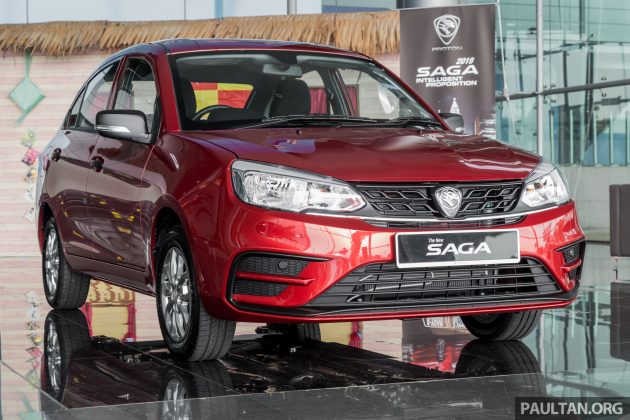 宝腾9月共卖出10,380辆新车，Proton Saga 销量冠绝车市