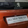 本地组装的 Peugeot 3008 正式在本地上市，RM150k起