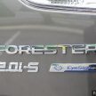 第五代 Subaru Forester 本地上市，三个等级售价14万起