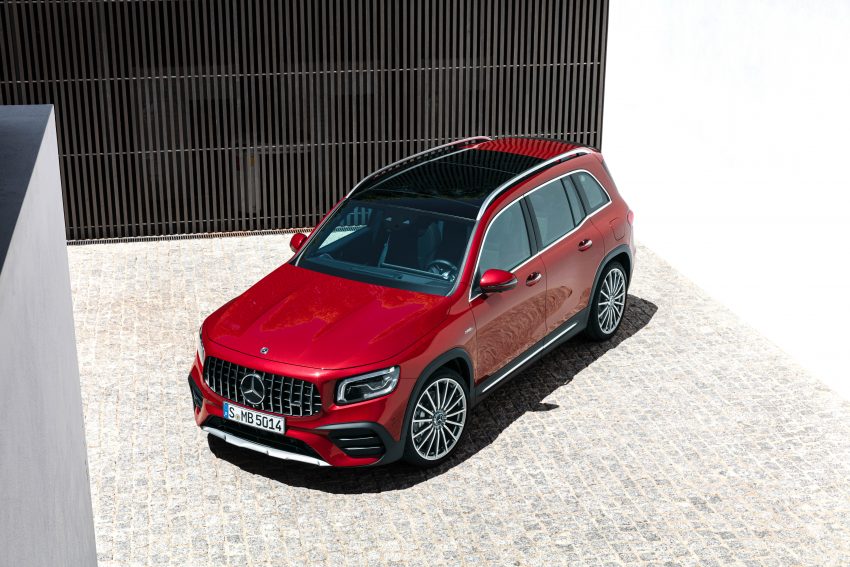 Mercedes-AMG GLB 35 4Matic 官图释出，5.2秒可破百 104277