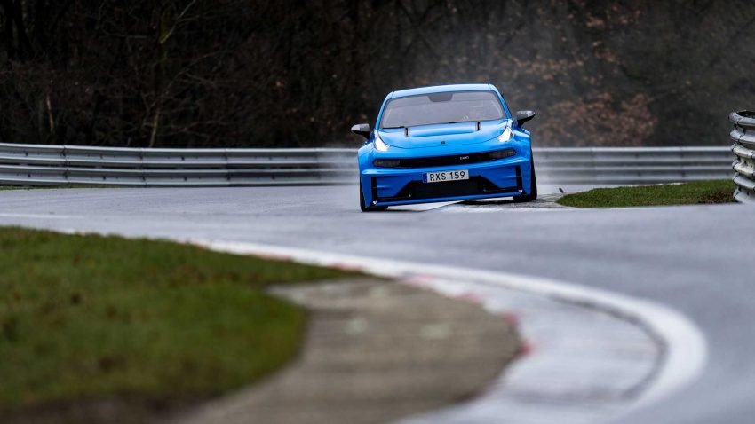 Lynk & Co 03 Cyan Concept 夺得纽柏林两项最速头衔 103820