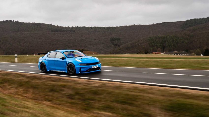 Lynk & Co 03 Cyan Concept 夺得纽柏林两项最速头衔 103822