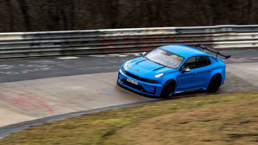 Lynk & Co 03 Cyan Concept 夺得纽柏林两项最速头衔 103825