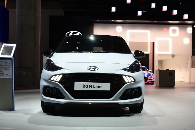 Hyundai i10 N Line 法兰克福车展亮相，搭载1.0T涡轮引擎