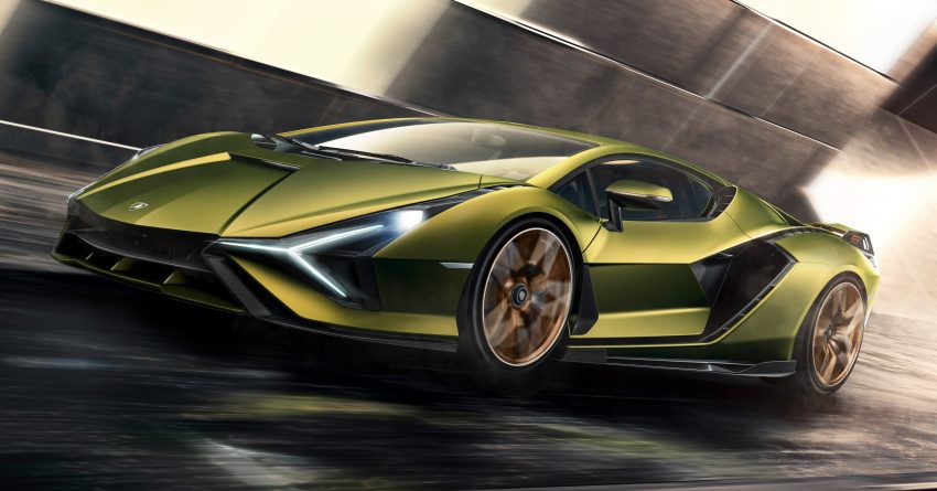 Lamborghini Sián 全球首发，限量生产63辆，2.8秒破百 104828