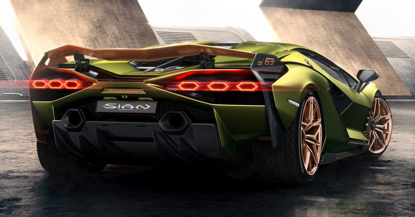 Lamborghini Sián 全球首发，限量生产63辆，2.8秒破百 104829