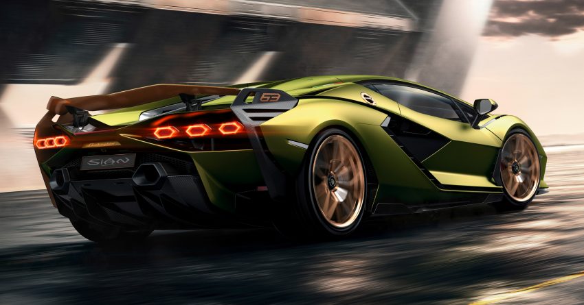 Lamborghini Sián 全球首发，限量生产63辆，2.8秒破百 104830