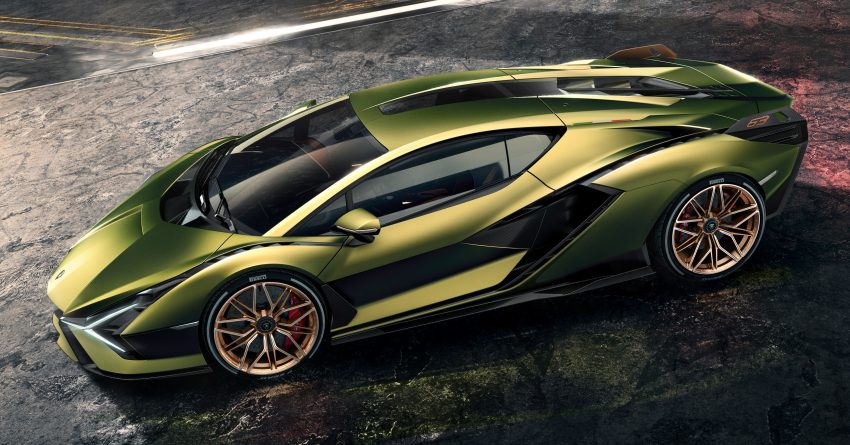Lamborghini Sián 全球首发，限量生产63辆，2.8秒破百 104833