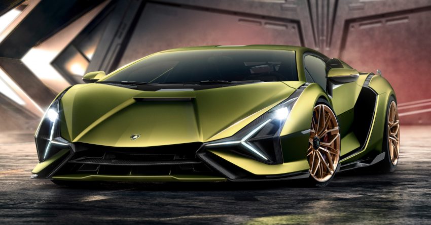 Lamborghini Sián 全球首发，限量生产63辆，2.8秒破百 104834