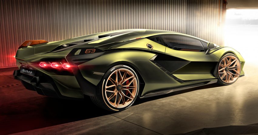 Lamborghini Sián 全球首发，限量生产63辆，2.8秒破百 104821