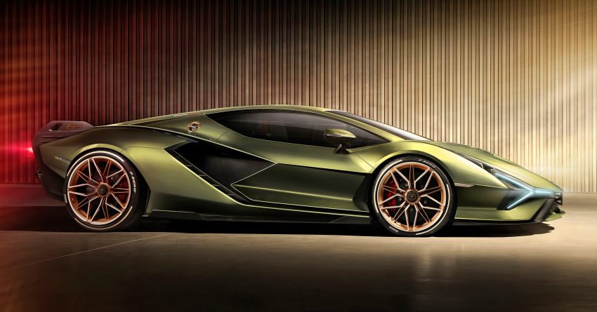 Lamborghini Sián 全球首发，限量生产63辆，2.8秒破百 104823
