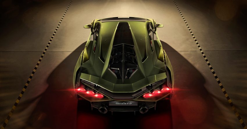 Lamborghini Sián 全球首发，限量生产63辆，2.8秒破百 104825